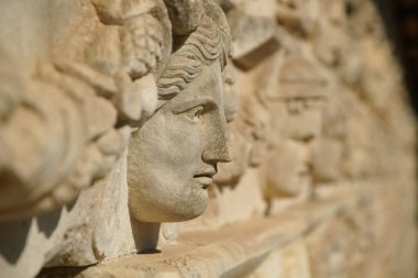 Geyre, Aydın, Türkiye 'deki Aphrodisias Antik Kentinde Antik Maske Yardım Derneği