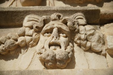 Geyre, Aydın, Türkiye 'deki Aphrodisias Antik Kentinde Antik Maske Yardım Derneği
