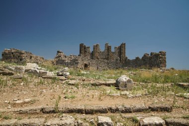 Antalya 'nın Aspendos Antik Kenti Bazilikası, Türkiye