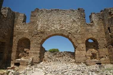 Antalya 'nın Aspendos Antik Kenti Bazilikası, Türkiye