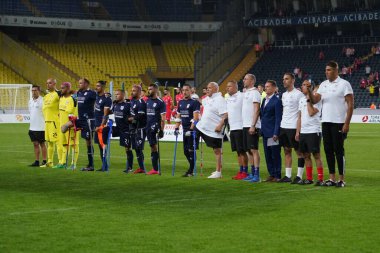 ISTANBUL, TURKIYE - SEPTEMBER 30, 2022: Tukiye vs France National teams match in Amputee Football World Cup