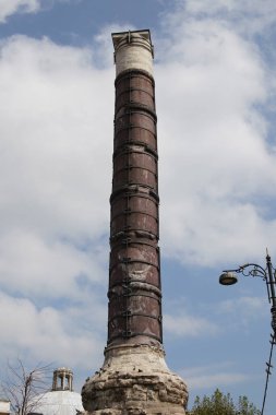 Column of Constantine in Istanbul City, Turkiye
