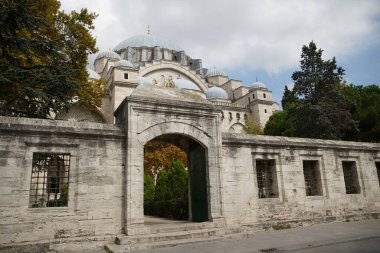 Suleymaniye Mosque in Fatih, Istanbul City, Turkiye