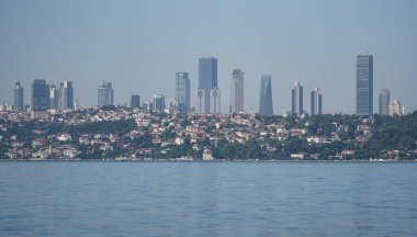 İstanbul 'un İstanbul İlçesinin Boğaz Tarafındaki Binalar