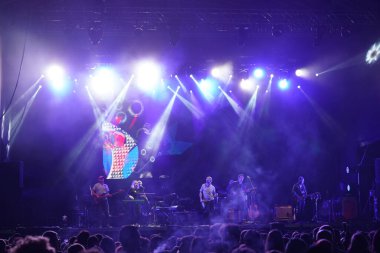 ISTANBUL, TURKIYE - SEPTEMBER 24, 2022: Belle and Sebastian Concert in Cheerz Festival,