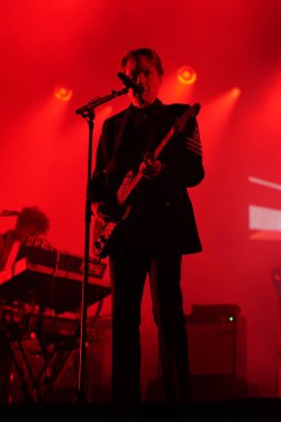 ISTANBUL, TURKIYE - SEPTEMBER 24, 2022: Franz Ferdinand Concert in Cheerz Festival