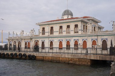Passenger Terminal in Buyuk Ada in Istanbul City, Turkiye