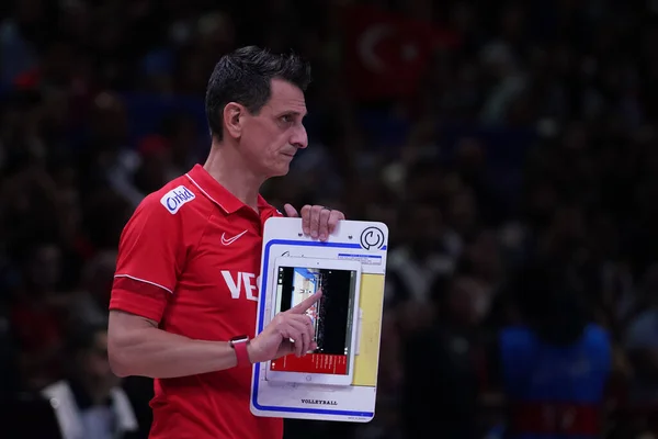 Ankara Turkiye Juli 2022 Coach Giovanni Guidetti Turkiye Thailand Vnl — Stockfoto