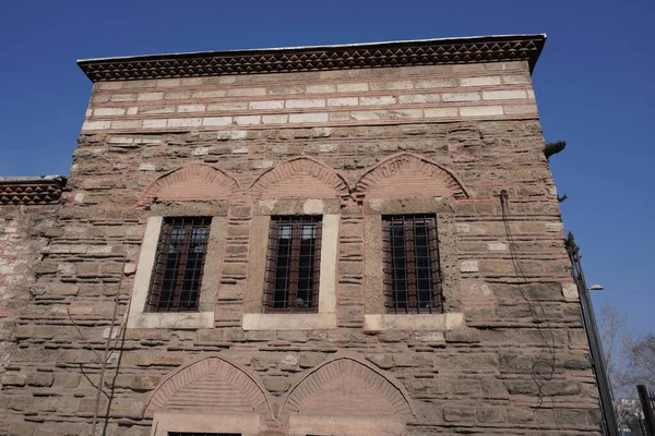 Stary Budynek Dzielnicy Fener Stambuł Turkiye — Zdjęcie stockowe