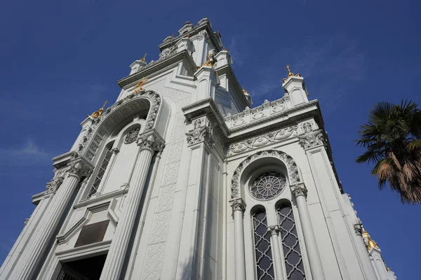 Bulgarian Pyhän Tapanin Kirkko Istanbulissa Turkki — kuvapankkivalokuva