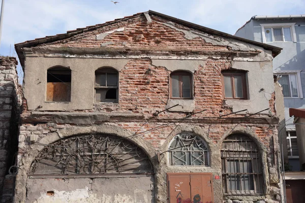 Старое Здание Районе Фенер Стамбул Туркие — стоковое фото