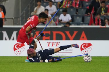 ISTANBUL, TURKIYE - SEPTEMBER 30, 2022: Tukiye vs France National teams match in Amputee Football World Cup