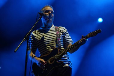 ISTANBUL, TURKIYE - SEPTEMBER 24, 2022: Belle and Sebastian Concert in Cheerz Festival,