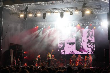 ISTANBUL, TURKIYE - SEPTEMBER 24, 2022: Belle and Sebastian Concert in Cheerz Festival,