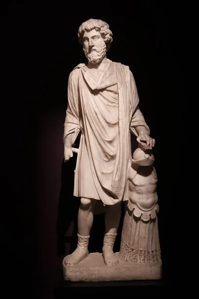 Statue Dans Les Musées Archéologiques Istanbul Ville Istanbul Turquie — Photo