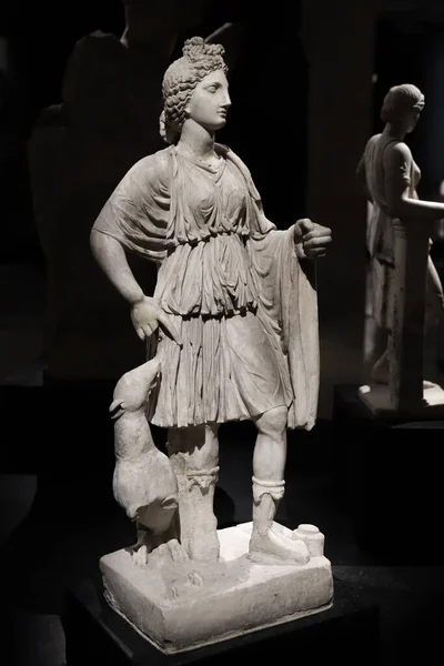 Estatua Estambul Museos Arqueológicos Ciudad Estambul Turquía — Foto de Stock
