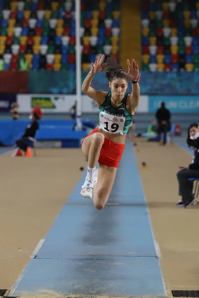 Istanbul Turquía Marzo 2022 Dimana Yordanova Triple Salto Durante Campeonato —  Fotos de Stock