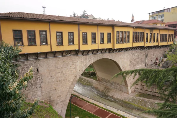 Puente Irgandi Sobre Gokdere Bursa City Turkiye —  Fotos de Stock