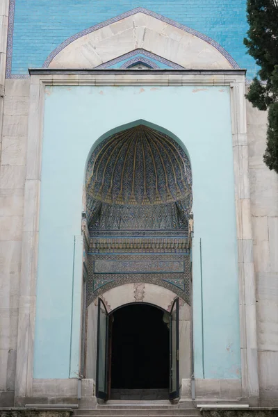 Yesil Tomb Східному Боці Міста Бурса Туркія — стокове фото