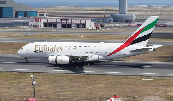 Стамбул Турция Августа 2022 Года Airbus 861 168 Авиакомпании Emirates — стоковое фото