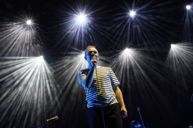 ISTANBUL, TURKIYE - SEPTEMBER 24, 2022: Belle and Sebastian Concert in Cheerz Festival,