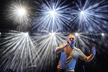 ISTANBUL, TURKIYE - SEPTEMBER 24, 2022: Belle and Sebastian Concert in Cheerz Festival,