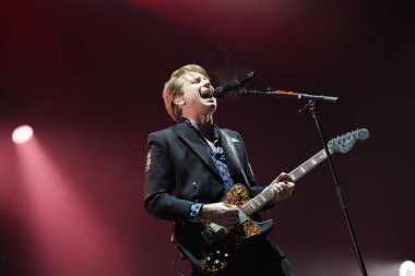 ISTANBUL, TURKIYE - SEPTEMBER 24, 2022: Franz Ferdinand Concert in Cheerz Festival