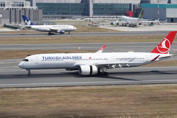 Стамбул Турция Августа 2022 Года Airbus 350 941 421 Авиакомпании — стоковое фото