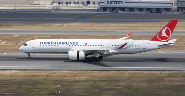 Istanbul Turkiye August 2022 Turkish Airlines Airbus 350 941 421 — Fotografia de Stock