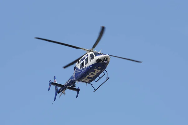 Istanbul Turkiye August 2022 Police Helicopter Parade 100Th Anniversary August — Foto de Stock