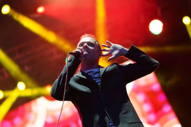 ISTANBUL, TURKIYE - SEPTEMBER 24, 2022: Belle and Sebastian Concert in Cheerz Festival,