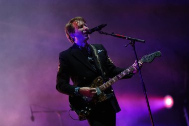 ISTANBUL, TURKIYE - SEPTEMBER 24, 2022: Franz Ferdinand Concert in Cheerz Festival