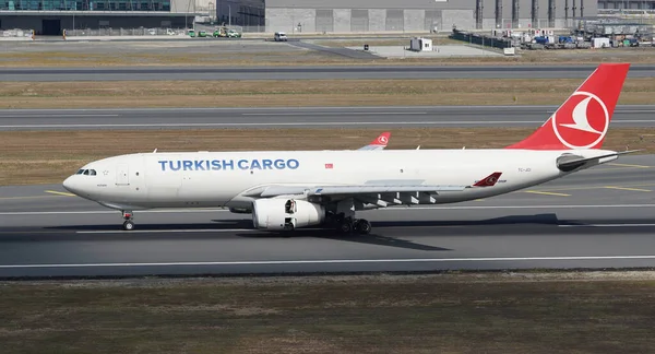 Стамбул Турция Августа 2022 Года Грузовой Airbus 330 243F 1442 — стоковое фото