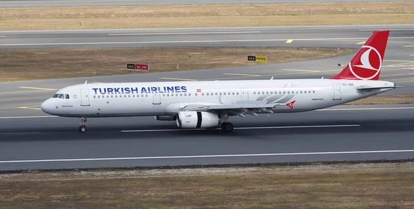Istanbul Turquia Agosto 2022 Turkish Airlines Airbus 321 231 5254 — Fotografia de Stock