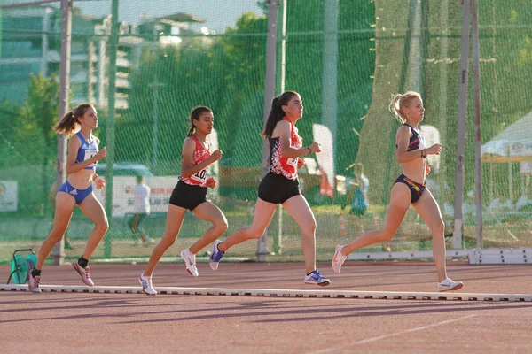 Denizli Turquia Julho 2022 Atletas Que Disputam Campeonato Atletismo Dos — Fotografia de Stock