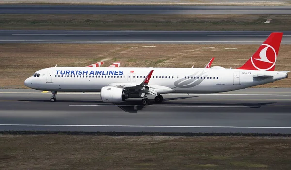 Стамбул Турция Августа 2022 Года Airbus 321 271Nx 9567 Авиакомпании — стоковое фото