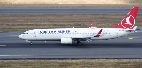 Istanbul Turquia Agosto 2022 Turkish Airlines Boeing 737 8F2 60030 — Fotografia de Stock