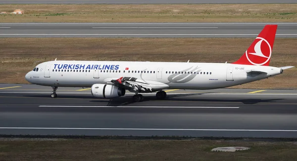 Стамбул Турция Августа 2022 Года Airbus 321 231 5254 Авиакомпании — стоковое фото