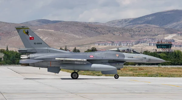 Konya Turkiye June 2022 Turkish Air Force General Dynamics 16C — Stock Photo, Image