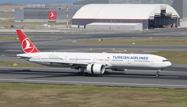 Istanbul Turquia Setembro 2022 Turkish Airlines Boeing 777 3F2Er 44123 — Fotografia de Stock