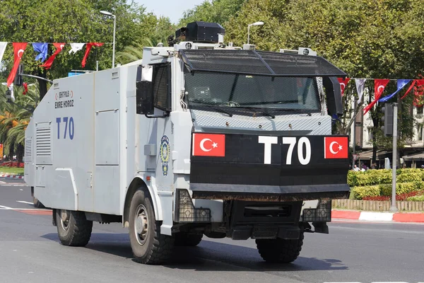 Istanbul Turkiye August 2022 Police Vehicle Parade 100Th Anniversary August — Fotografia de Stock