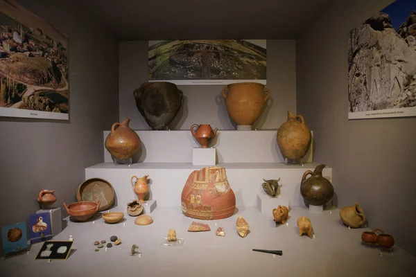Old Artifacts Museum Anatolian Civilizations Ankara Turkiye — Stock Photo, Image