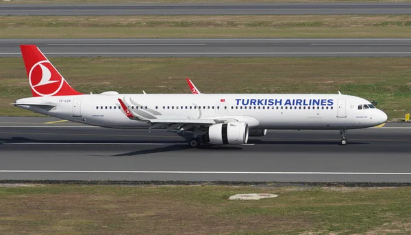 Istanbul Turkiye Сентябрь 2022 Turkish Airlines Airbus A321 271Nx 9496 — стоковое фото