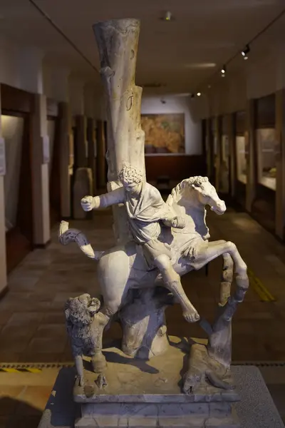 Охота Статую Музее Анатолийских Цивилизаций Анкаре — стоковое фото
