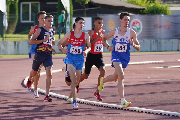 Denizli Türkien Juli 2022 Athleten Bei Den U20 Leichtathletik Meisterschaften — Stockfoto