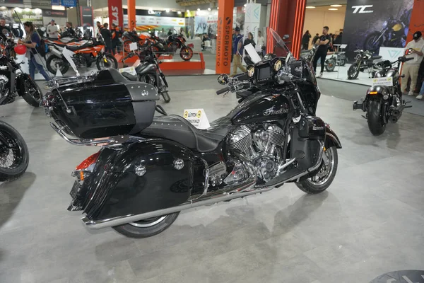 Istanbul Turquia Abril 2023 Motocicleta Indiana Exposição Motobike Expo Centro — Fotografia de Stock