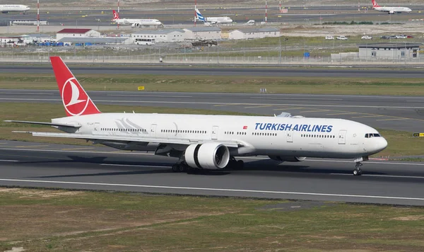 Istanbul Turchia Settembre 2022 Turkish Airlines Boeing 777 3F2Er 40708 — Foto Stock