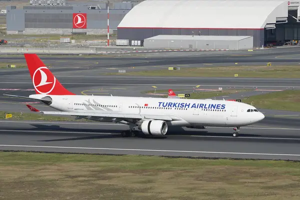 Istanbul Turkiye Сентябрь 2022 Turkish Airlines Airbus A321 231 7299 — стоковое фото