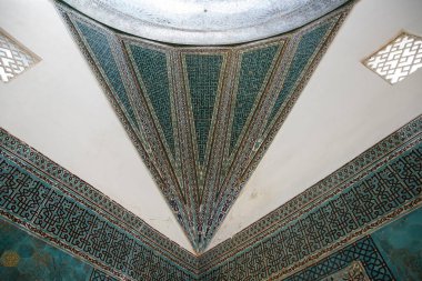 Dome of Karatay Madrasa in Konya City, Turkiye