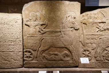 Anadolu Medeniyetler Müzesi 'nde Eski Oyma, Ankara Şehri, Türkiye